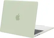 MOSISO Compatible with MacBook Air 13 inch Case 2025 2024 2023 2022 Release M4 A3240 M3 A3113 M2 A2681, Protective Plastic Hard Shell Cover Compatible with MacBook Air 13.6 inch Case, Sage Green