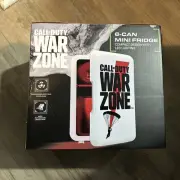 Call Of Duty War Zone Logo 6 Can Mini Fridge COD Game Room Decor NEW