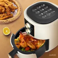 在飛比找蝦皮購物優惠-🔥客製/熱賣🔥110V美規智能旋鈕空氣炸鍋6L傢用早餐機燒烤
