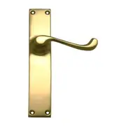 Superior Brass Contemporary Door Lever Passage Set - Available in Various Finish