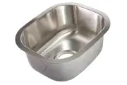 Silver Lake (SLU 300) 15"x12" 18 Gauge Undermount Bar Sink Stainless Steel
