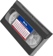 VHS Head Cleaner VCR Players – Dry Technology, No Fluid Required, Reusable Vide