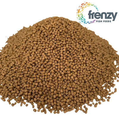 PREMIUM BULK Goldfish & Koi Fish Food Pellets Float & Sink High Protein OZ MADE!