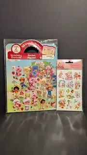 Strawberry Shortcake Puffy Sticker Playset & Prism/Glossy Sticker Pack