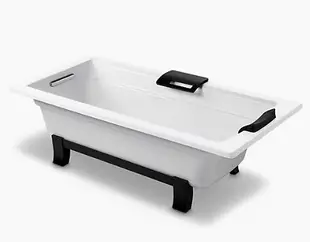【麗室衛浴】美國 KOHLER Archer 獨立式鑄鐵浴缸 K-45594T-GR-0