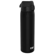 Ion8 Slim Recyclon Plastic Drink/Water Bottle Tumbler Leak-Proof Black 500ml