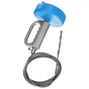 Drain Augers 3 M Stainless Steel Drain Clog Remover Tool Blue