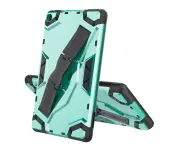 For Amazon Kindle Fire 7 (2019) Escort Series TPU + PC Shockproof Protective Case with Holder(Mint Green)