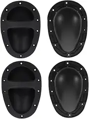 OSALADI 4pcs Abs Speaker Handle Replacement Lightweight Side Handle for Easy Carrying Modern Design for Speaker Cabinets and Amplifiers