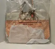 Coach Weekender White Multi-color Snake Print Large Tote New With Tags