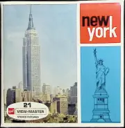 1960's NEW YORK CITY 3d View-Master 3 Reel Packet NEW SEALED