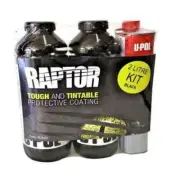 U-POL Raptor Black Tough Protective Coating Truck & Bed Liner Kit 2L