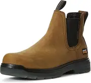 [ARIAT] Men's Turbo Chelsea H2O Carbon Toe Construction Boot, Aged bark
