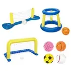 Net Mattress Water Games Inflatable Toys Volleyball Basketball Ball Beach Toy