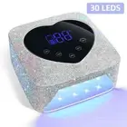 Rechargeable UV LED Nail Lamp 72W Cordless UV Light for With Rhinestone Heart