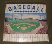 1997 Major League Baseball Stadiums 16 Month Calendar Unused