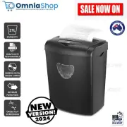 OFFICE COMBO PAPER SHREDDER LARGE 21L CROSS CUT 10 SHEETS CDS CREDIT CARDS