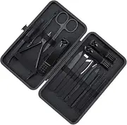 Daseeme 16PCS Manicure Set with Case Professional Pedicure Set Nail Clipper Stainless Steel Salon Grooming Kit for Men Women Parents Elder Patient Travel Nail Care