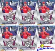 (6)2021 Panini Mosaic BASEBALL EXCLUSIVE Factory Sealed Blaster Box-Silver Prizm
