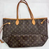 在飛比找蝦皮購物優惠-LV louis vuitton 女用 托特包 媽媽包 二手