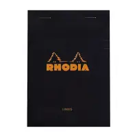 在飛比找博客來優惠-【Rhodia】N°13 上掀式筆記本_橫線內頁80張_黑色