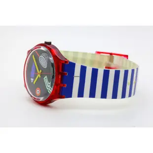 SWATCH AG1992  'Fritto misto' GR114 全新 法國設計師 普普 幾何 手表