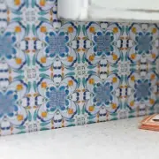 MINIATURE DOLLHOUSE 1:12 SCALE TILE - PAV.017 (ADHESIVE BACKING)