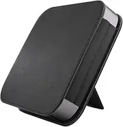 [ALHBEJT] Protection Leather Case Cover for Apple Mac Mini (Black)