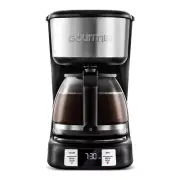 Gourmia 5 Cup Programmable Drip Coffee Maker with Brew Later Black #C288
