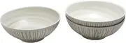 Chodokusa White Noodle Bowl, 8.4 inches (21.4 cm), Value Set of 3 [Amazon.co.jp Limited] [Commercial Set] Ramen, Okonomi-Don, Kakikomi, Multi-use, Kyo-Don, Set Meal Restaurant, Udon, Soba, Donburi,