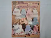 American School of Needlework Booklet - Cross Stitch Fingertip Towels #3565