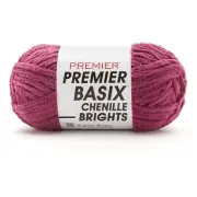 Premier Basix Chenille Brights Yarn-Orchid