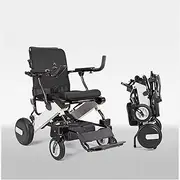 Electric aluminum alloy folding light sunset car elderly disabled four-wheel electric wheelchair
