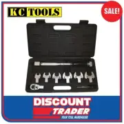 KC Tools 8Pc. 1/2" Drive Torque Wrench Set 10-80Nm Interchangeable Heads - H60