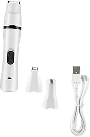 Parliky 1Set Handheld Pet Hair Trimmer and Cat Nail Trimmer Electric Grooming Tool for Dogs and Cats Quiet Design for Stress Grooming Compact and Durable for Home Use