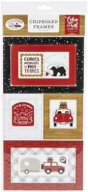 Let's Go Anywhere Chipboard 6"X13" Frames