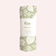 Muslin Wrap Swaddle - Zanzibar by Fox & Fallow | the memo