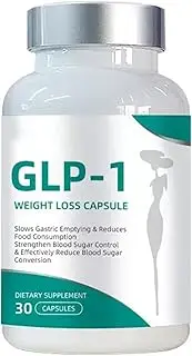 GLP-1 Supplement Support, GLP Activate Natural Formula, GLP-1 Supplement for Metabolic, Energy, GLP-1 Support, Take Before Meal (60 Capsules)