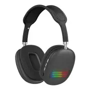 Wireless Earbud Bluetooth Headphone Stereo Over Headset for Travel Workout-Black