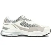 Pepe Jeans London Mens Dave Evolution Running Style Sneakers White