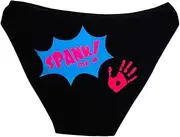 [Ebsem] Spank ME Sexy Hipster Bikini Women's Funny Underwear Panties Briefs Lingerie