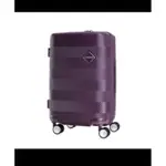 【AT美國旅行者】全新 20吋GROOVISTA 時尚品味 霧面耐磨吸震PC硬殼四輪登機箱(紫)