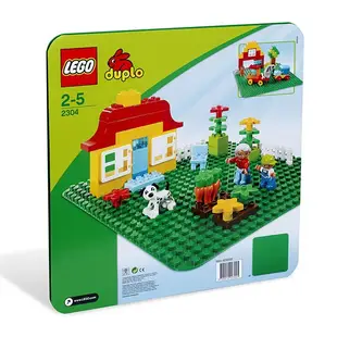 【LEGO】 樂高 積木 得寶系列 綠色大底版 2304