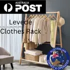 Levede Clothes Garment Coat Hanger Rack Organiser Stand Shoes Storage Wooden