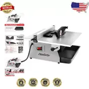 Versatile 7-Inch Wet Tile Saw with Water Storage for Precision Cutting