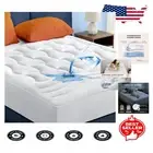California King Waterproof Mattress Protector - Quilted, Soft & Machine Washable