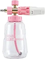 Foam Sprayer for Car Wash, 1 Litre Garden Hose Spray Gun, High Pressure Hand Shower, Garden Pressure Spray Bottle, High Pressure Foam Spray Bottle for Garden Watering, Pet Bath & Car Wash