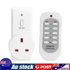 UK Plug Wireless Remote Control Smart Socket Electrical Outlet Lamp Power Switch