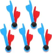 ERINGOGO 5pcs DIY Clock Hands Cartoon Clock Pointers for Interactive Learning Engaging Family Activity Home Accessories for Teaching Management