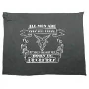 December Capricorn All Men Are Created Equal - Funny Gym Sports Towel Gift Gifts